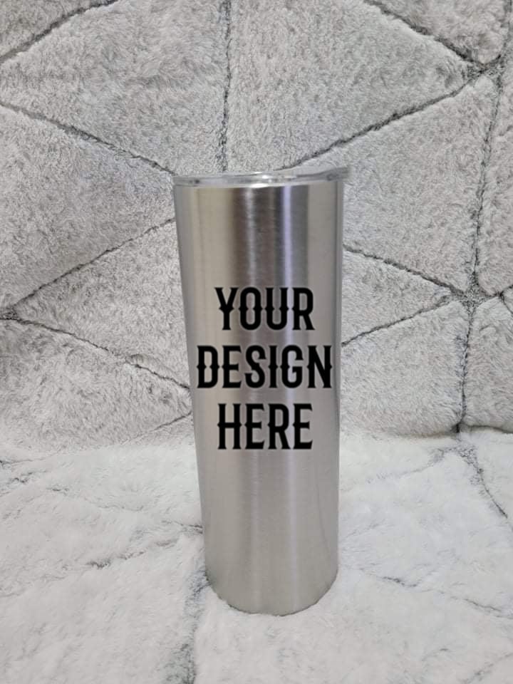 FF 20 OZ BB Slim Tumbler - Rustic Pearl Boutique